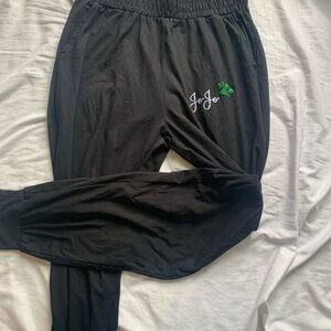Kids Black Joggers